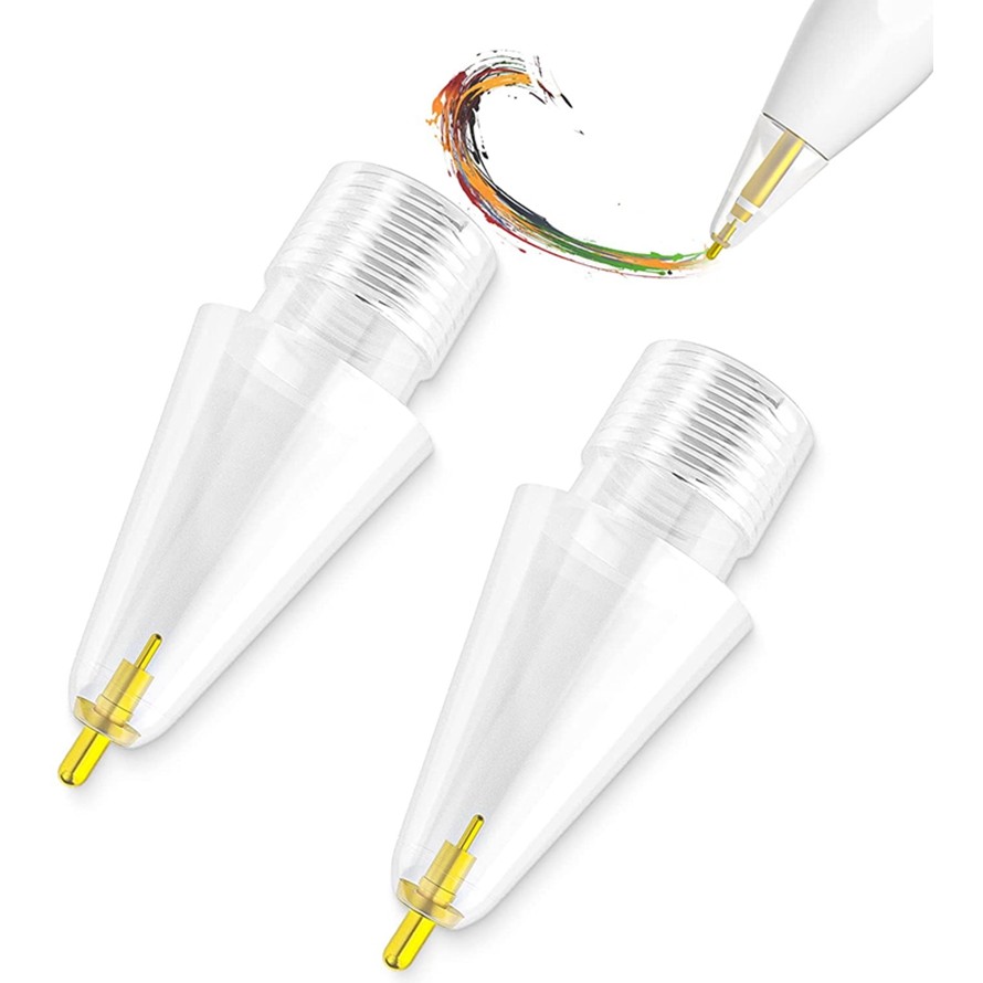 Transparent Pencil Tips For Apple Pencil Pro 1st 2nd 3rd Generation USB C iPencil Pen Tip For Apple iPad Pro Air Stylus Pen Spare Nib Accessories - Image 2