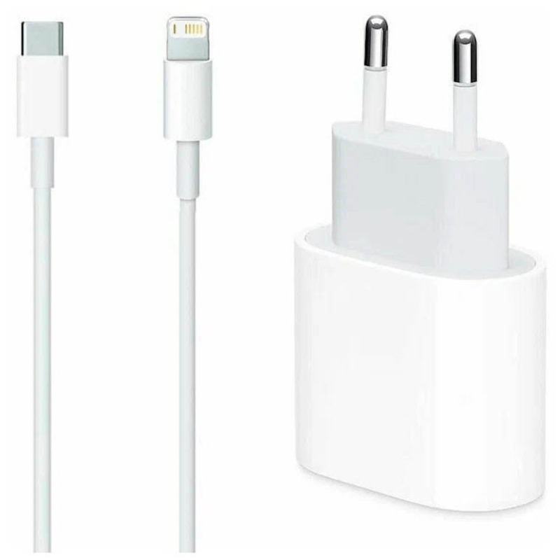 PD 20W Charger USB C Fast Wall Charger Adapter for IPhone 14 13 12 11 Pro Max X XS 7 8 Plus Phone with 2M Data Cable - Image 2
