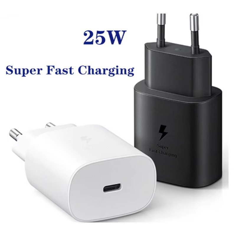25W PD Fast Charger EU Plug Type C Adapter for Samsung Galaxy S25 S23 Ultra S22 Plus A55 A72 Super Fast Charging Wall Head - Image 2
