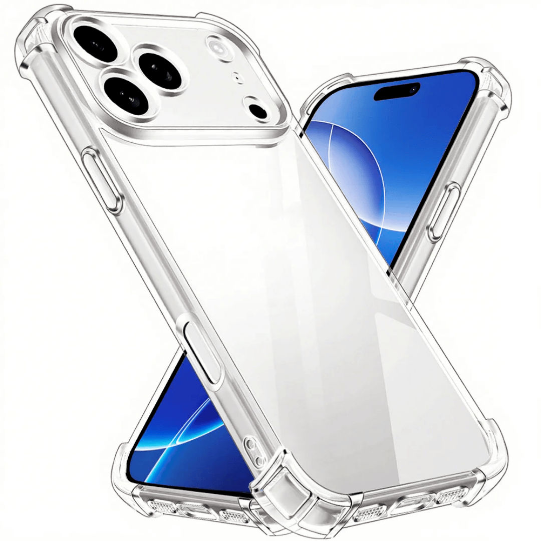 Shockproof Clear for iPhone 17 Promax Case Minimalist Airbag Cushion Soft TPU Transparent iPhone 17 Pro MAX Back Phone Casing - Image 3