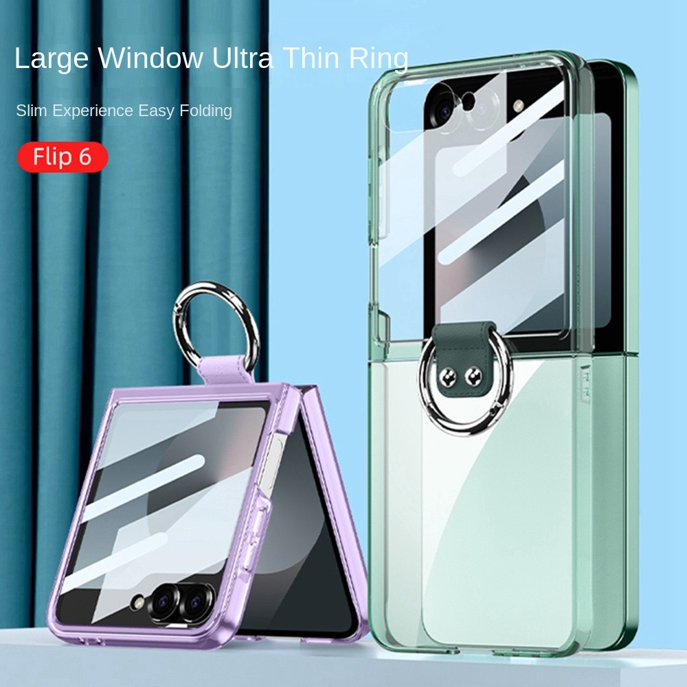 Shockproof Bumper Casing for Samsung Galaxy Z Flip 6 Z Flip7FE Dust Proof Simple Classic Z Flip6 Flip Z 6 Screen Guard Phone Case - Image 3