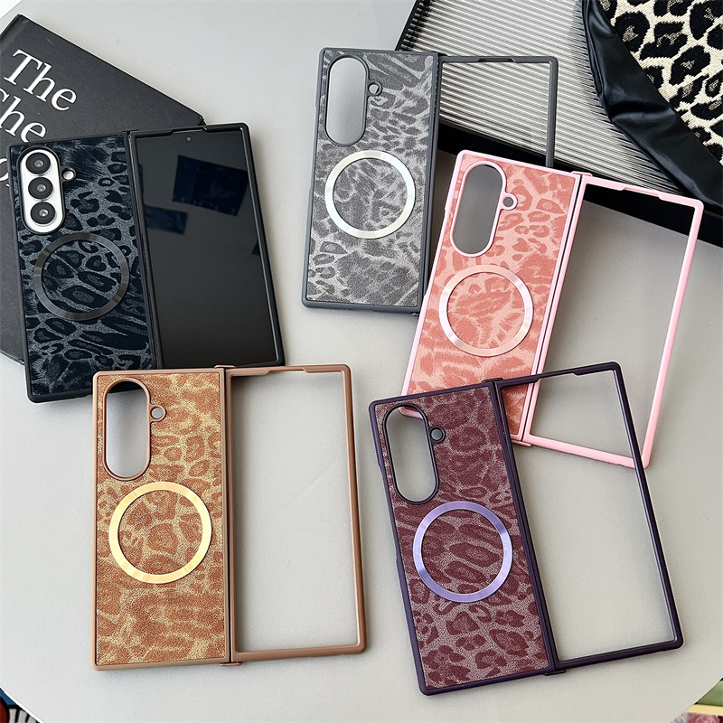 Luxury Magnetic Trendy Design Case Z Fold 7 6 5 Bling for Samsung Galaxy Z Fold7 Fold6 Z Fold5 Fold4 Fold3 Premium Phone Casing - Image 2