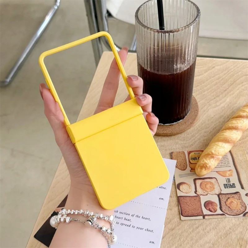 Anti-DROP Glossy for Samsung Galaxy Z Flip 7 Case Unique Design Hard PC Macaron Z Flip7 Flip Z7 Back Phone Casing - Image 3