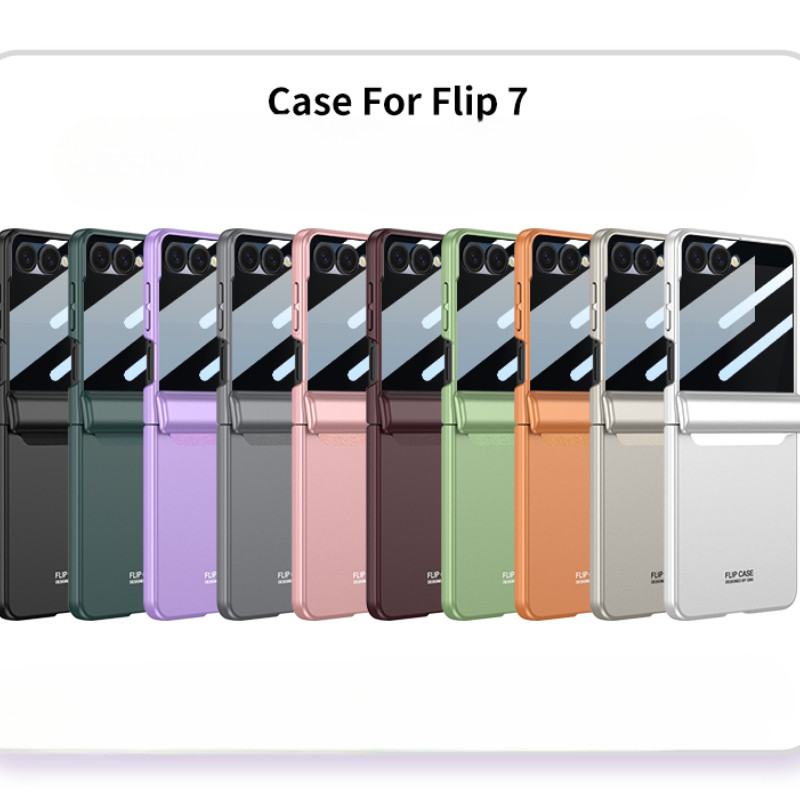 Magnetic Anti-Peep Unique Design Case Z Flip7 Flip Z7 Classic for Samsung Galaxy Z Flip7 Screen Guard Phone Casing