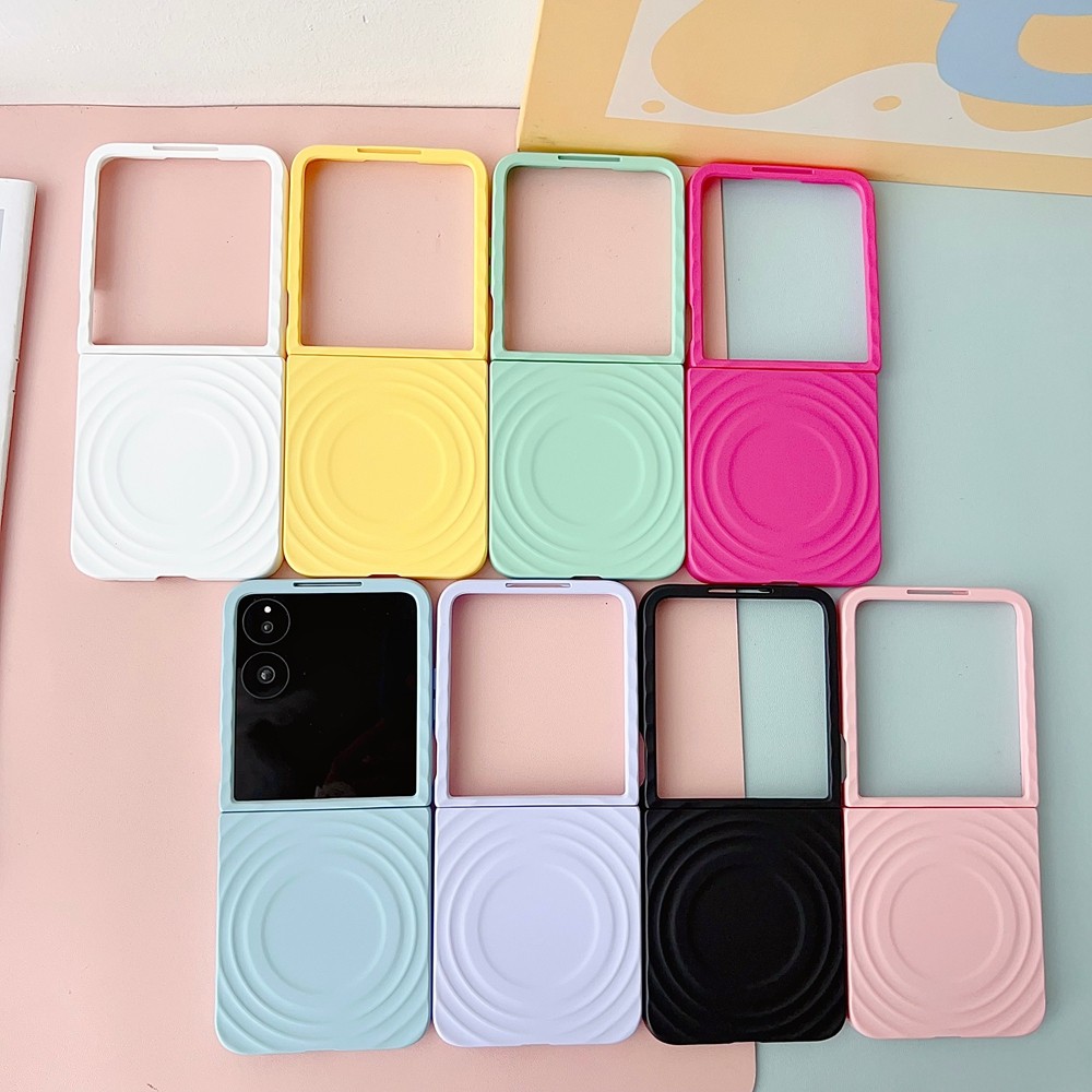 Couple Simple for Xiaomi MIX Flip 2 Case Fashion Design Hard PC Candy Color Xiaomi MIX Flip 2 Back Phone Casing - Image 3