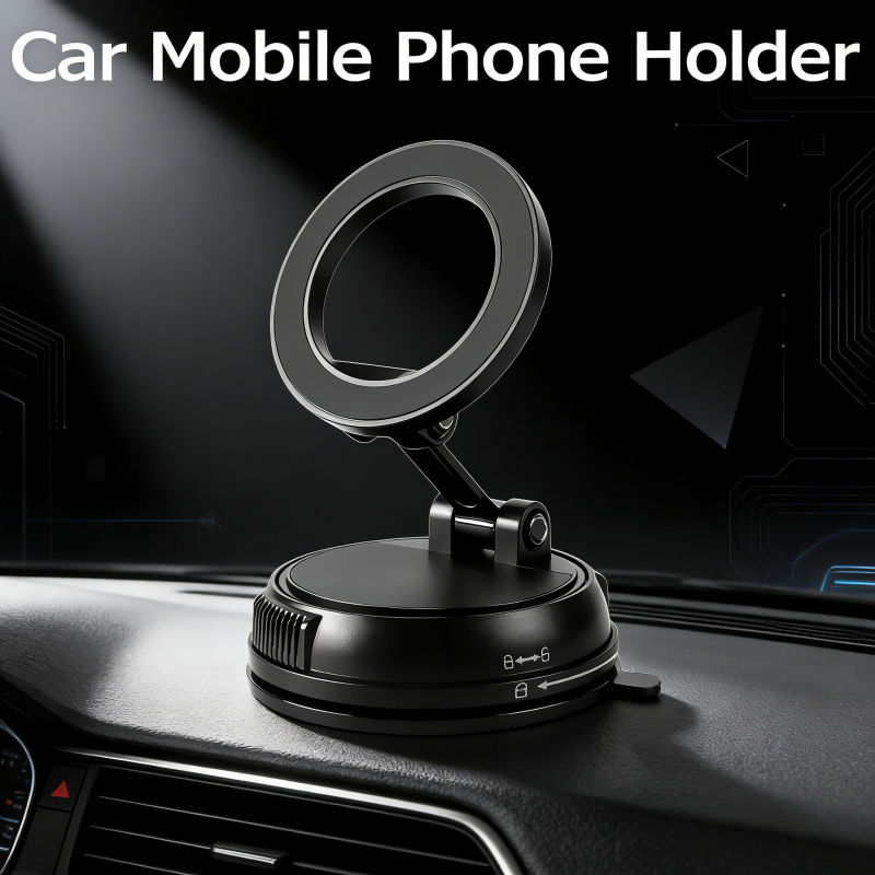 Car Mount Magnetic Phone Holder 360°Rotatable Dashboard Suction Cup for IPhone 16 15 14 ProMax Xiaomi Samsung - Image 5