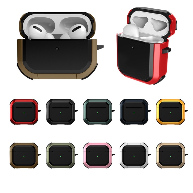 Armor Anti-fall Case for Airpods Pro3 4 ANC Shockproof Shell for AirPod 3/Pro Pro2 Soft TPU+Hard PC Protection Cover - Image 3