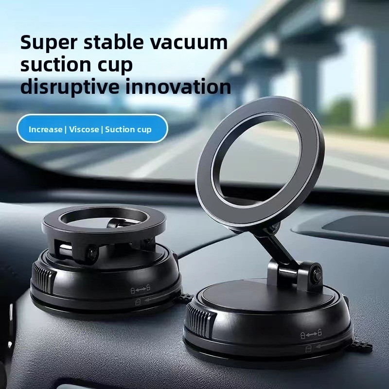C-09 Adjustable 360° Rotation Vacuum Adsorption Foldable Magnetic Phone Holder - Image 4