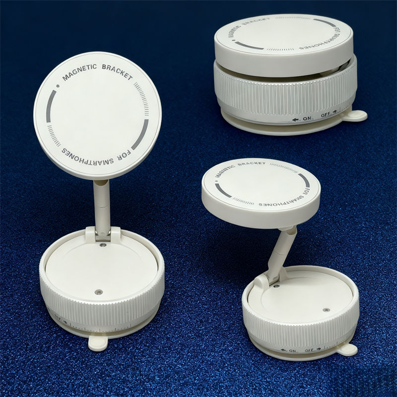 360° Rotation Magnetic Vacuum Suction Foldable Car Navigation Phone Holder Mobile Mount for Smooth Surface - Image 6