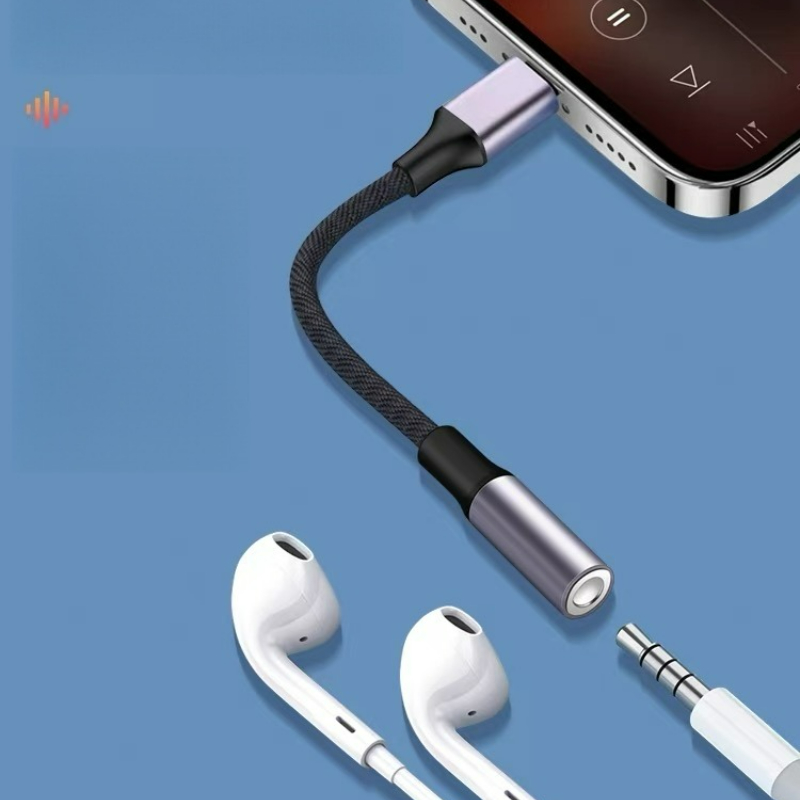 Lightning to 3.5mm Audio Adapter for iPhone 11 12 13 14Pro 7 8 XR XS Max Headphone Jack Cable
