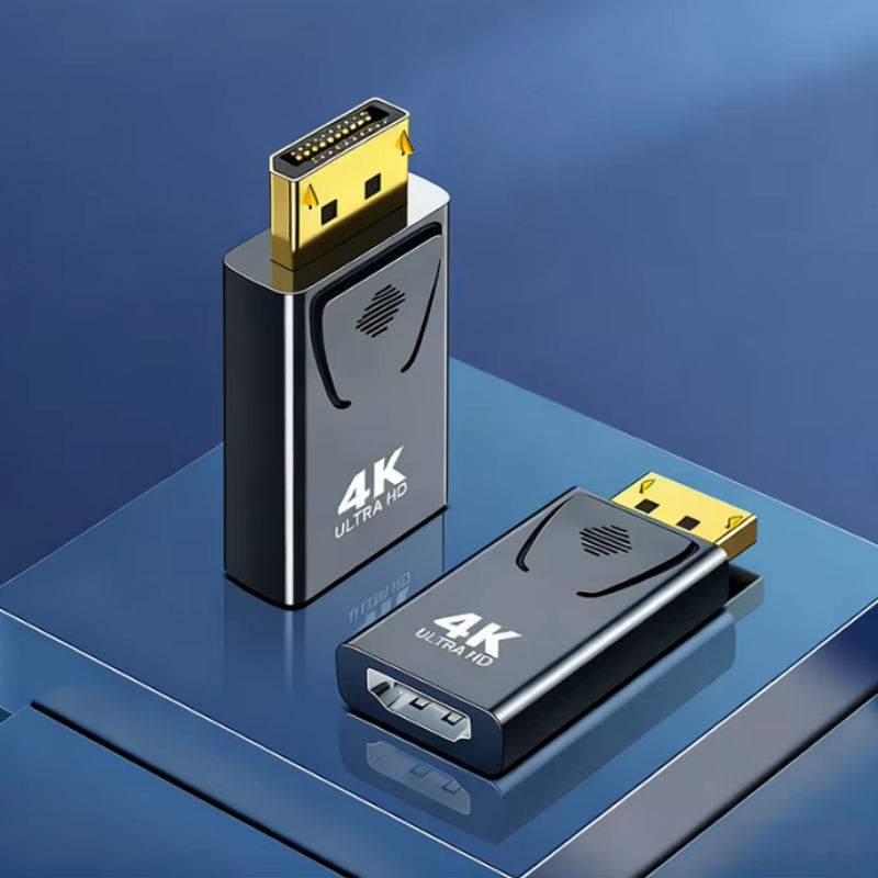4K DP Male to Female HDMI-compatible Converter 4K HD Display Port to HDMI-compatible Adapter Video for PC HDTV Laptop