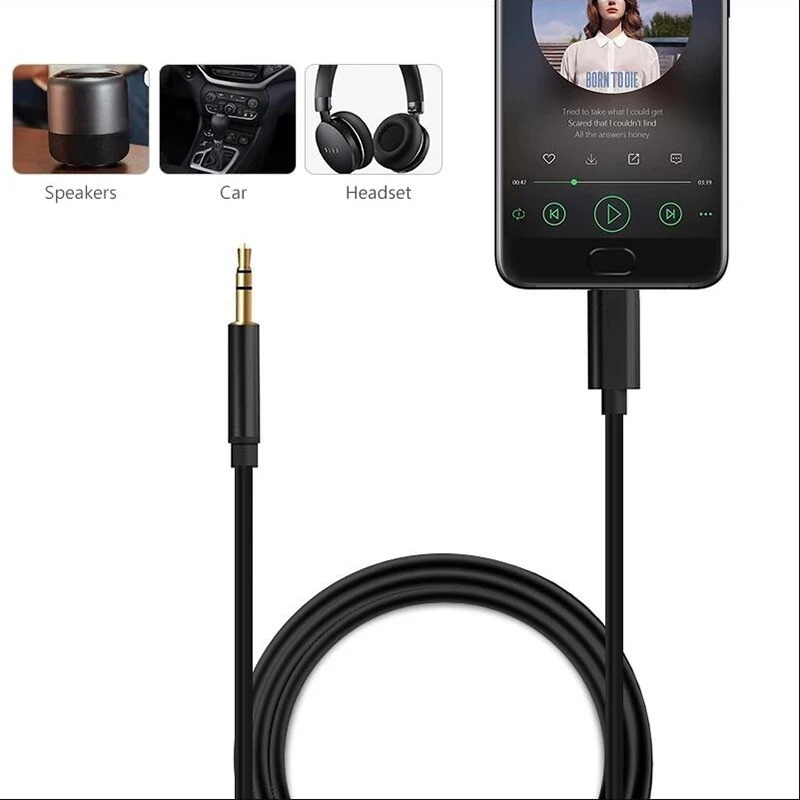 IOS To 3.5mm Jack Aux Cable Audio Splitter Adapter for IPhone 17 16 15 11 Pro IOS Car Speaker Headphone