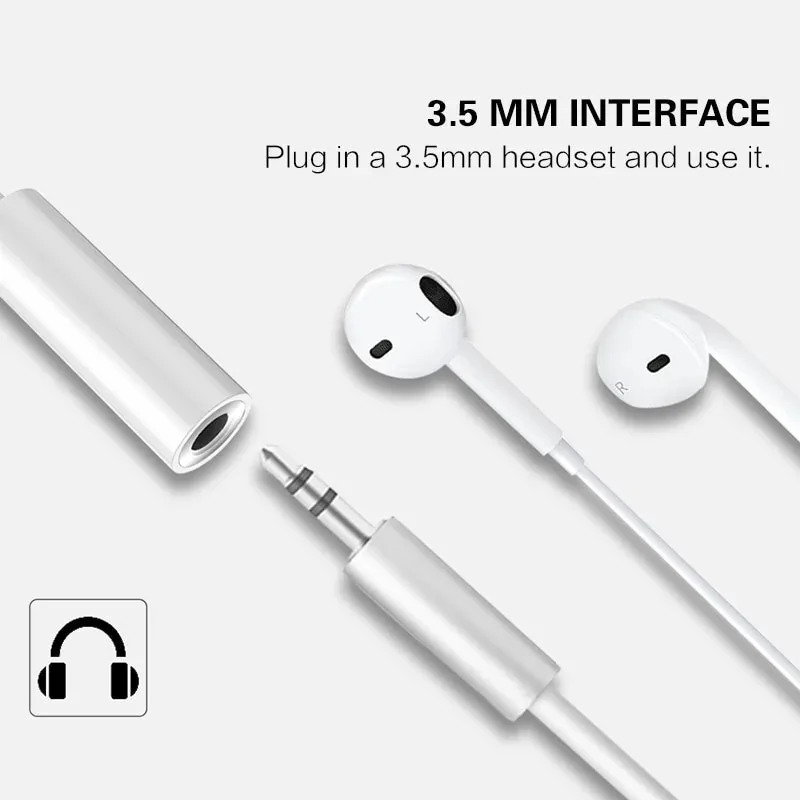 IOS To 3.5mm Jack Headphone Aux Audio Earphone Adapter for IPhone 14 Pro Max 13 12 11 XS XR X - Image 2