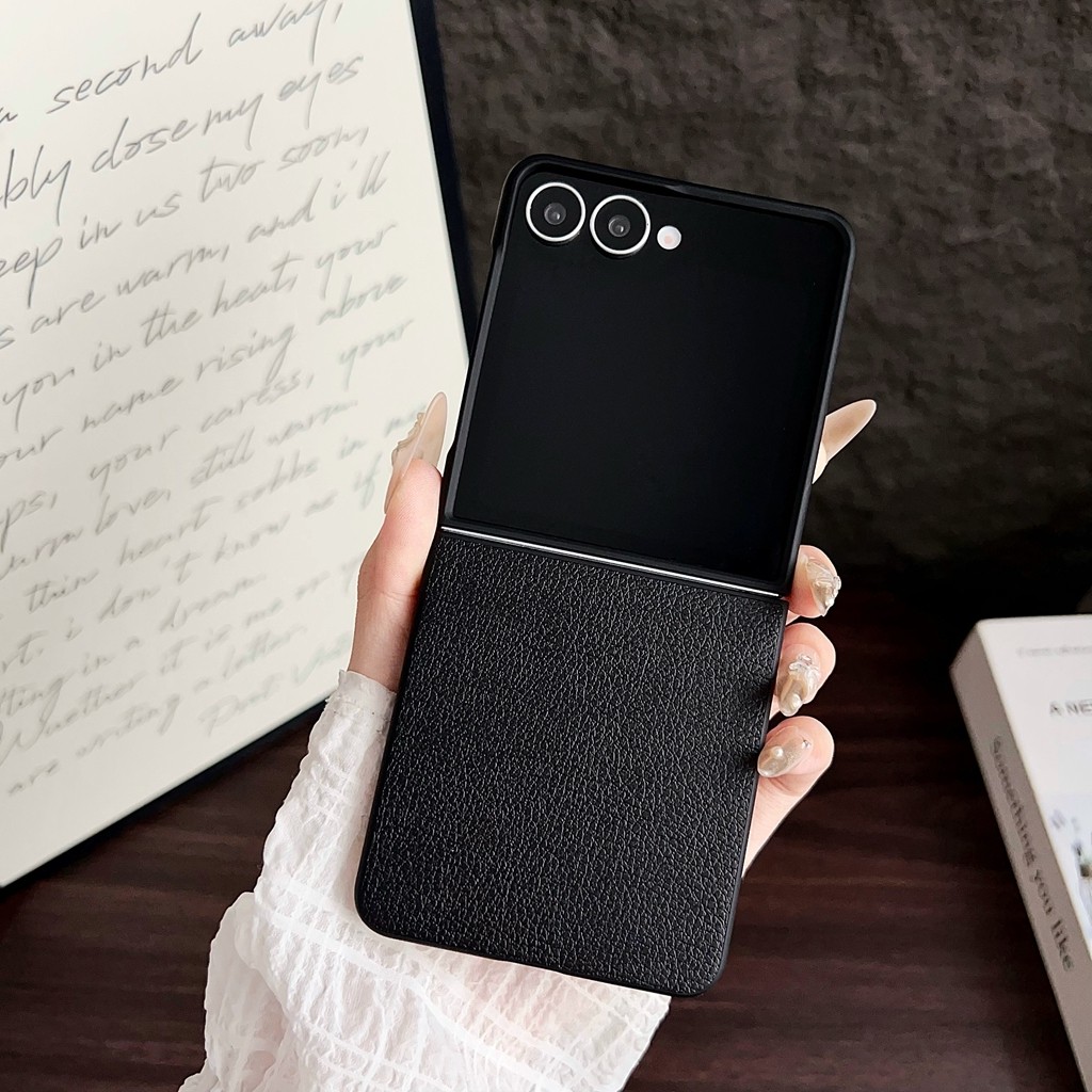 Dust Proof Shockproof Plain for Samsung Galaxy Z Flip 7 Case Business Z Flip7 Flip Z7 Alligator Pattern Back Phone Casing - Image 3