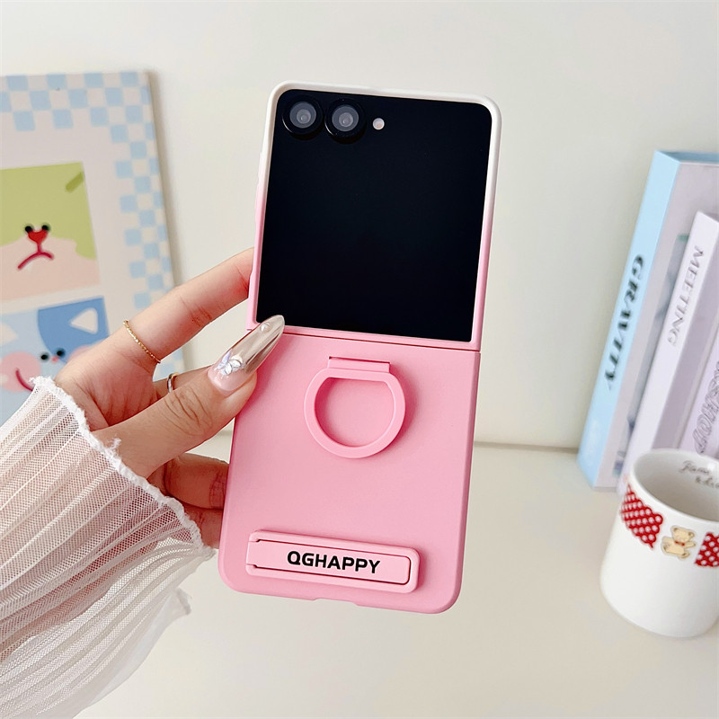 Trendy Design for Samsung Galaxy Z Flip 7 6 5 7FE Case Bumper Classic Zflip7 7FE Flip6 Flip5 with Ring Holder Phone Casing - Image 3