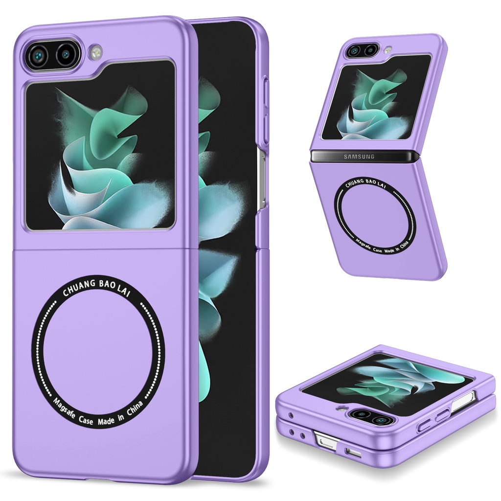 Luxury Magnetic Casing for Samsung Galaxy Z Flip 5 Foldable Z Flip5 Flip Z 5 Back Phone Case - Image 3