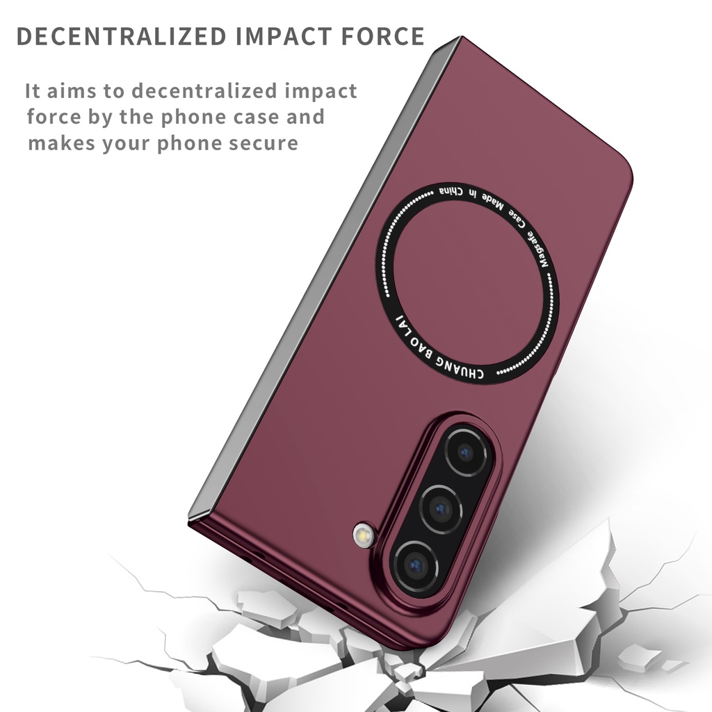 Couple Aesthetic Casing for Samsung Galaxy Z Fold 7 6 Z Fold 5 Dust Proof Z Fold5 Z Fold6 Fold7 Back Phone Case