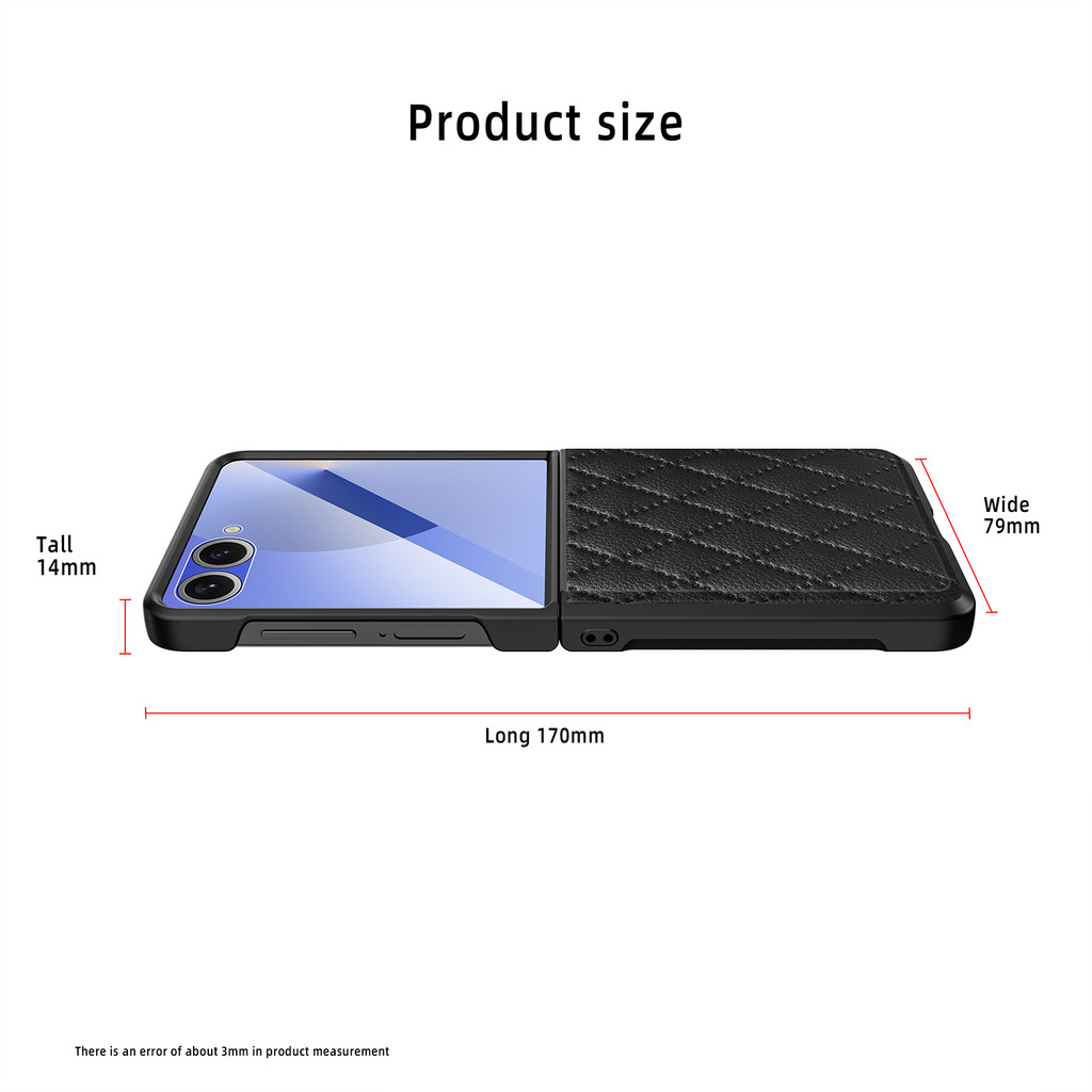 Luxury Simple for Samsung Galaxy Z Flip 7 Case Trendy Design Anti-DROP Camera Protection Classic Z Flip7 Flip Z7 Back Phone Casing