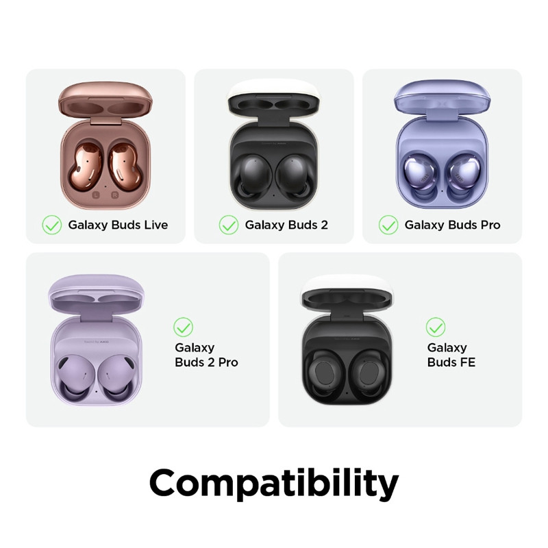 Portable Plating Case for Samsung Galaxy Buds Core FE/2 Pro /Buds Pro/Buds Live PC Protective Earphone Casing Samsung Earbuds Cover