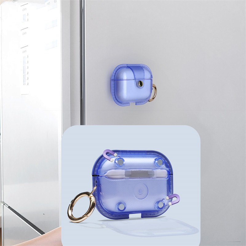 Minimalist Waterproof Multicolor Case for AirPods 1/2/3/Pro Pro2 TPU Transparent Skin Earphone Casing AirPod 2 Gen Case AirPods Pro Case AirPods Pro2 Cover - Image 3