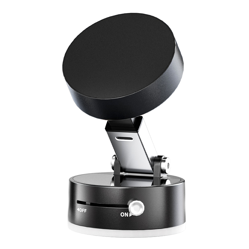 A2 Vacuum Magnetic Phone Holders Foldable 360 Rotation Car Office Stand