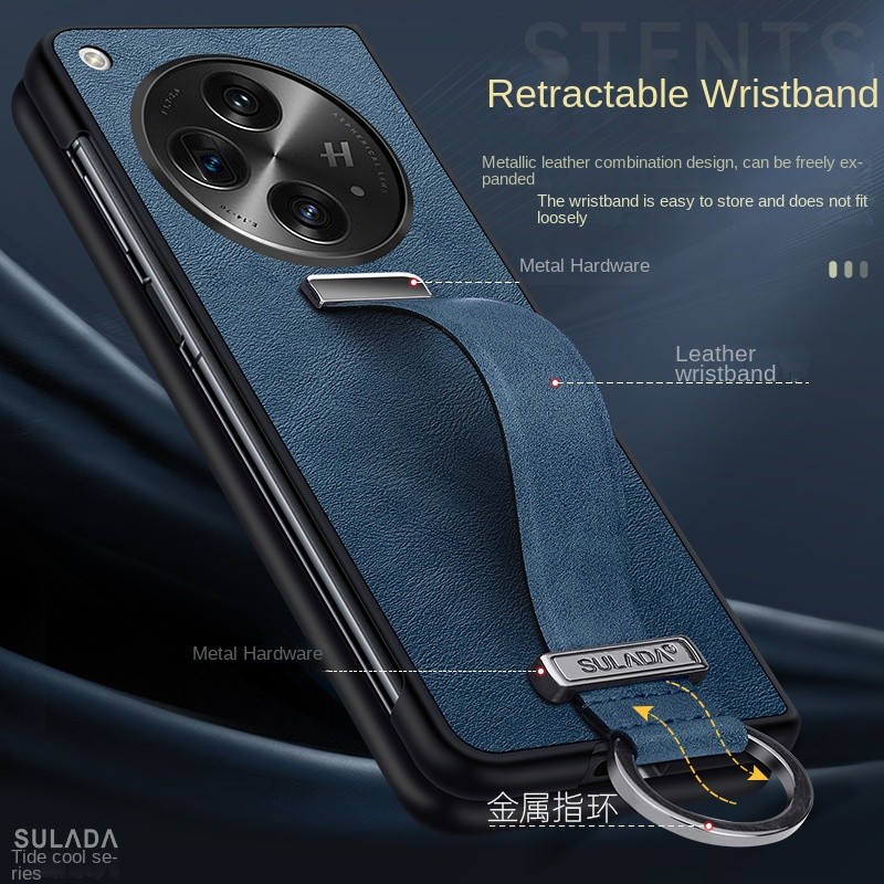 Shockproof Couple Anti-Scratch Casing N3Flip N2 Classic for OPPO Find N3 N2 Flip Holder Phone Case - Image 2