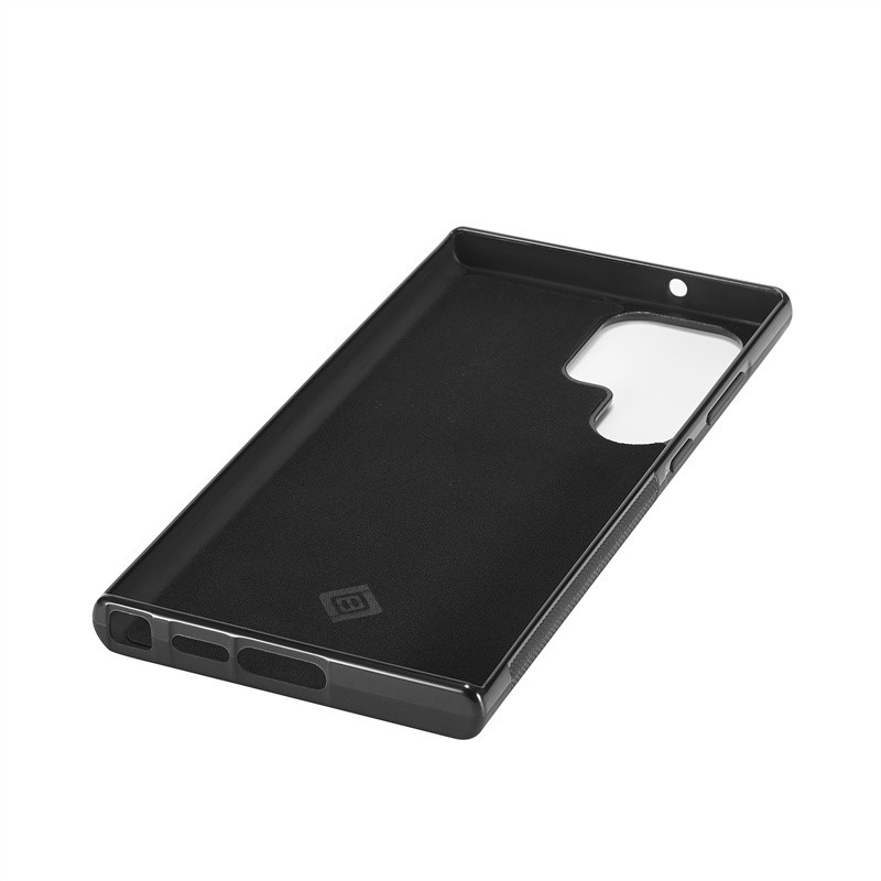 S25 S25Ultra Phone Case For Samsung for Galaxy S25 Ultra Half-Wrapped Case SamsungS25+ S25 S24 S23 Plus PU Carbon Fiber Black Protect Cover