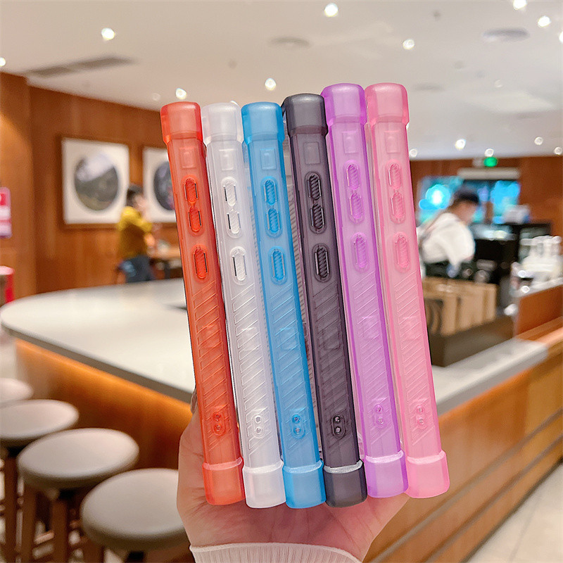 Matte transparent three in one phone case for Samsung for Galaxy s24 s25 Ultra plus anti drop protective cover bumper - Image 3