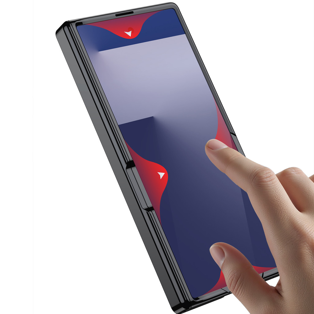 Luxury Magnetic for Samsung Galaxy Z Fold 7 Case Creative Design Z Fold7 With Bracket Phone Casing