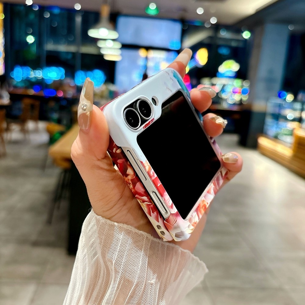 Shockproof Luxury for Samsung Galaxy Z Flip 7 6 5 4 7FE Case Creative Design Rugged Flip5 Flip6 Flip7FE With Ring Holder Phone Casing - Image 2