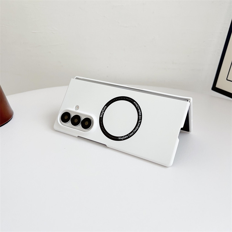 Couple Magnetic for Samsung Galaxy Z Fold 7 Case Elegant Wireless Charging Z Fold7 Screen Guard Phone Casing - Image 2
