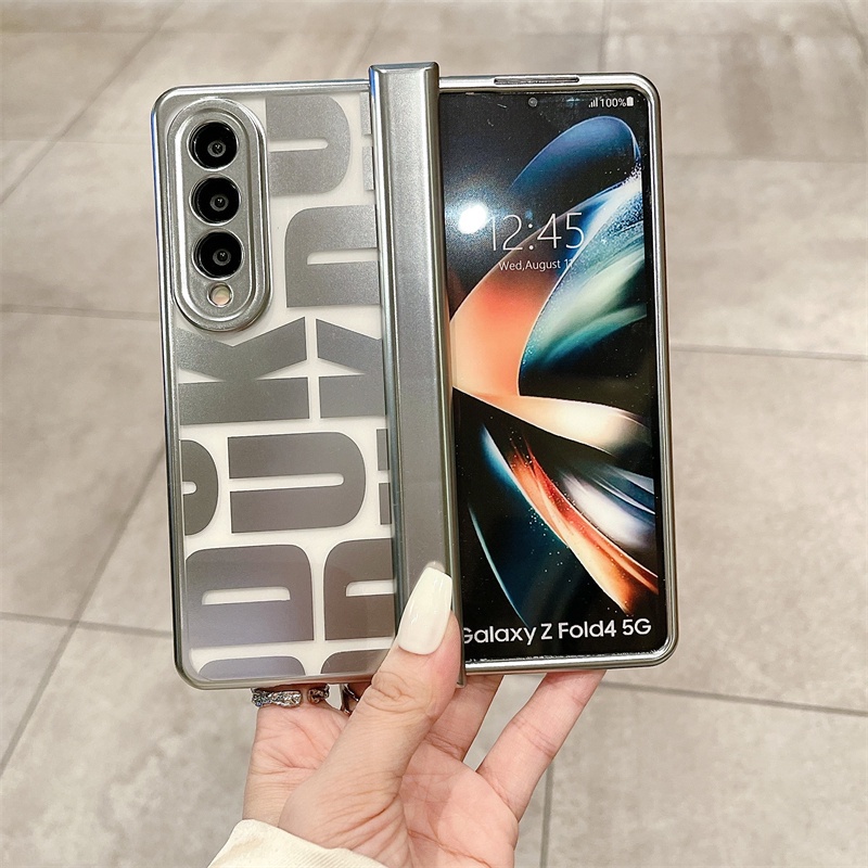 Luxury Bumper Plain Casing for Samsung Galaxy Z Fold 7 6 5 4 Premium Samsung Z Fold7 Fold6 Fold5 Fold4 Protection Phone Case - Image 2