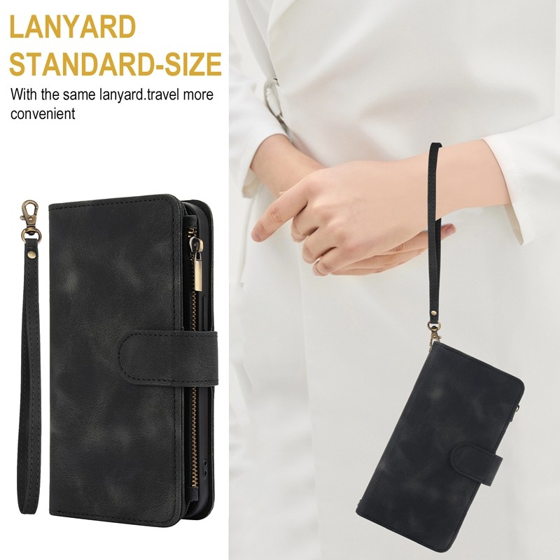 Luxury Bumper Casing for Samsung A15 A25 A35 A55 Ins Anti-DROP Leather Classic A16 A26 A36 A56 With Card Holder Phone Case