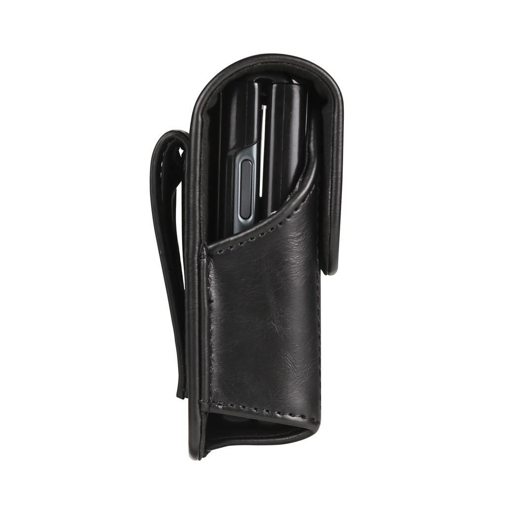 Business Phone PU Leather Pouch Magnetic Flip Case for Samsung Z Flip7 FE 6 5 4 3 Waist Bag Belt Clip Magnet Cover - Image 3