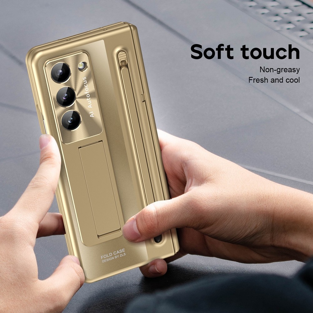 Business Aesthetic Casing for Samsung Galaxy Z Fold6 Fold7 Unique Design Hard PC Love Z Fold 6 Zfold 7 Back Phone Case - Image 2