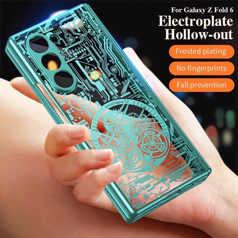 Fashion Couple Casing for Samsung Galaxy Z Fold6 Fold7 Elegant Classic Z Fold 6 Zfold 7 Back Phone Case - Image 3