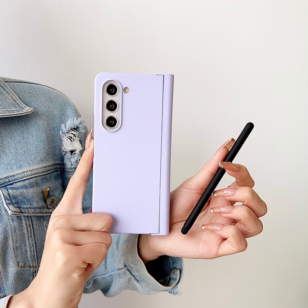 Multi-Color Selection Pen Slot for Samsung Galaxy Z Fold7 Fold6 Z Fold5 Fold4 Fold3 Case Art Design Z Fold 7 6 5 Back Phone Casing - Image 3