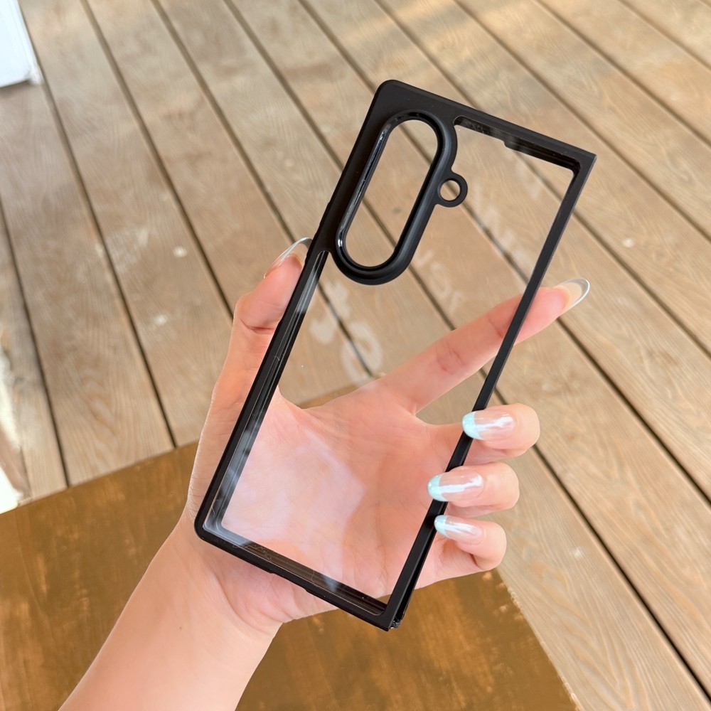 Matte Transparent PC Frosted Armor Simple for Samsung Galaxy Z Fold7 Fold6 Fold5 Fold4 Case Business Classic Z Fold 7 6 5 4 Back Phone Protective Casing - Image 2