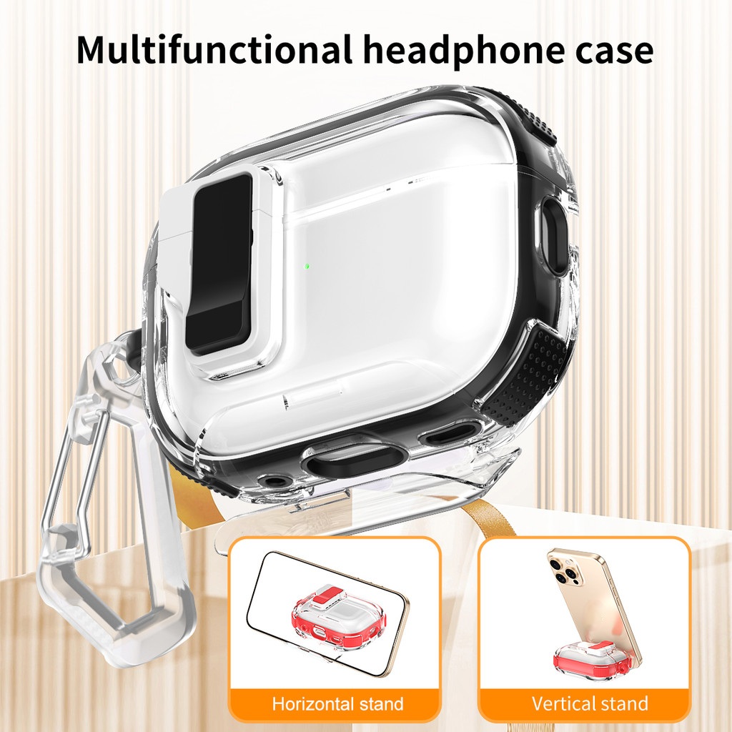 Couple Anti-fall Case for AirPods Pro Pro2 Pro3 Protective Earphone Casing for AirPod 4/4ANC Gen Cover
