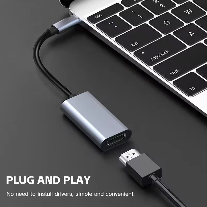 4K Ultra HD USB C to HDMI Adapter 3.1 Type Converter for Office Home Theater Laptop HIFI Stereo - Image 3