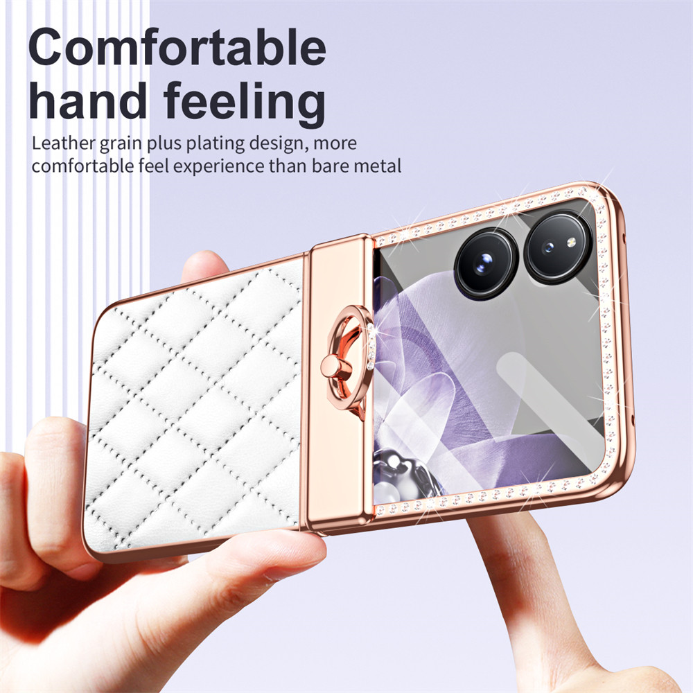 Luxury Aesthetic Foldable Luxury Casing Xiaomi Mix Flip Classic Art Design Leather for Xiaomi Mix Flip Premium with Ring Holder Phone Case - Image 2