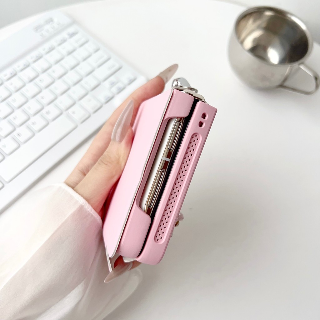 Electroplated Anti-fingerprint Funny Case N3Flip N2Flip for OPPO Find N3 N2 Flip With Ring Holder Phone Casing - Image 3