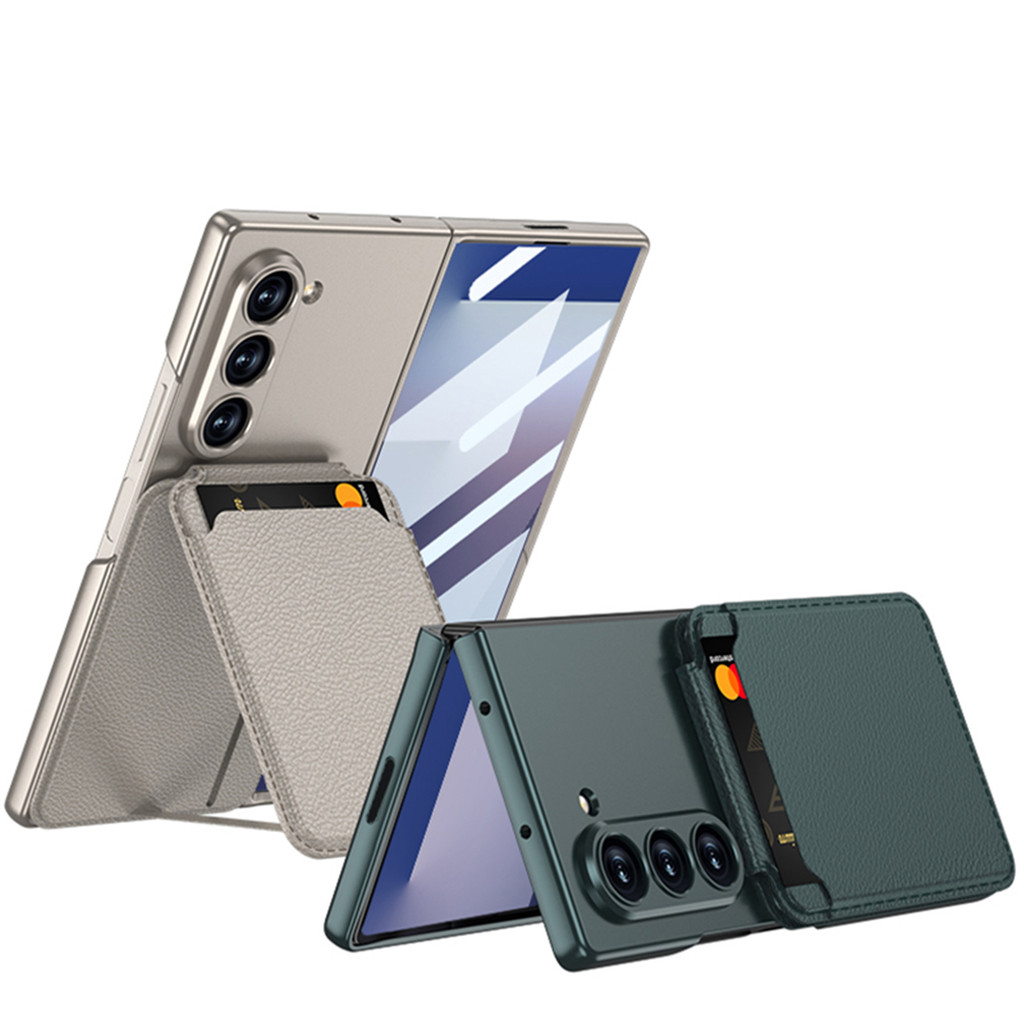 Magnetic for Samsung Galaxy Z Fold 7 Case Trendy Design Wallet Bag Z Fold7 With Card Slot Phone Casing - Image 2