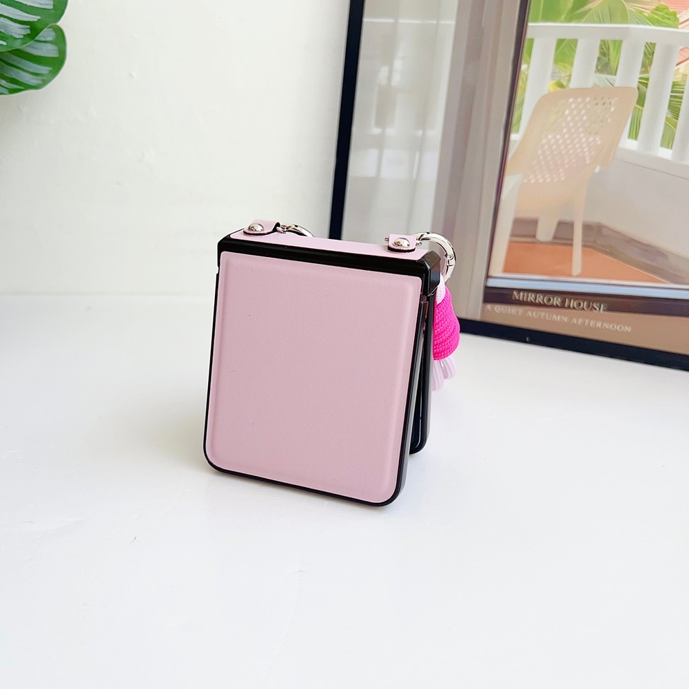 For Samsung Galaxy Z Flip 7 6 5 4 3 Anti-DROP Case Galaxy Z Flip 7 FE Elegant Colorful With Strap Cover