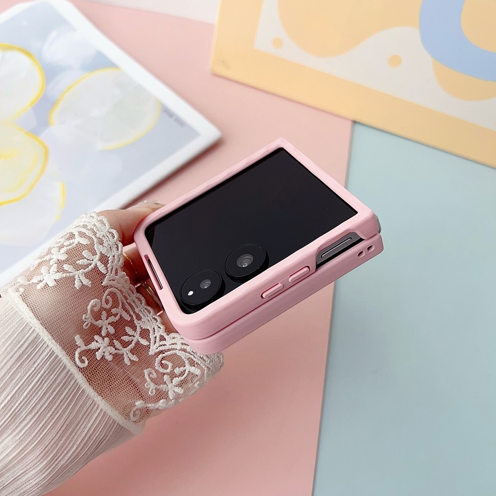 Couple Simple for Xiaomi MIX Flip 2 Case Fashion Design Hard PC Candy Color Xiaomi MIX Flip 2 Back Phone Casing - Image 2