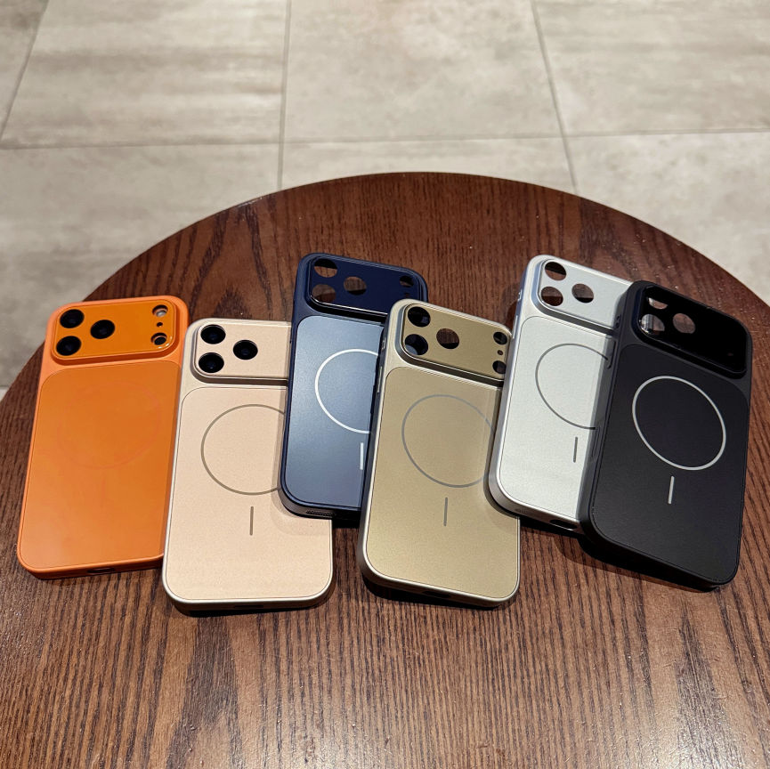 Matte Bumper Unique Design Hard PC Case for IPhone 17 Pro Max 16Pro 13 ProMAX 14 15Pro 17Air Lens Protection Back Cover - Image 3