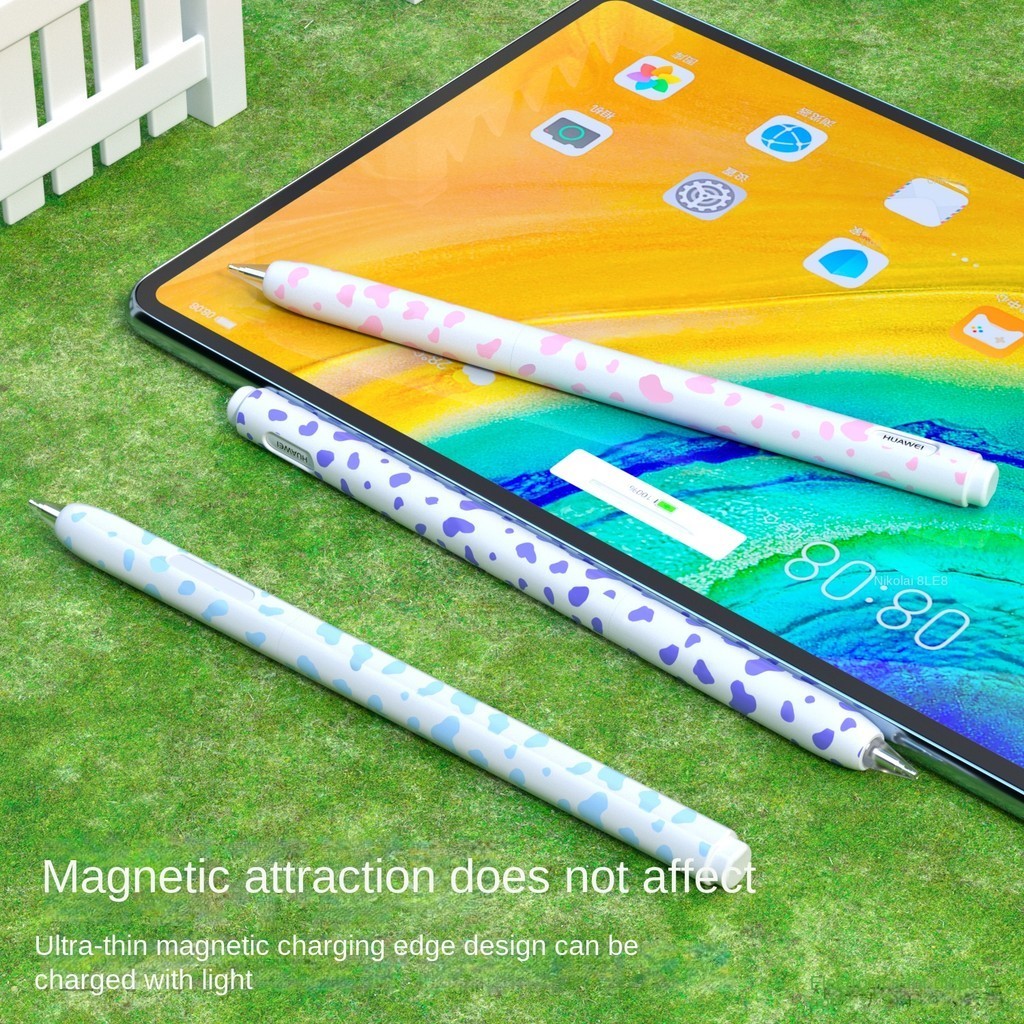 Cute Cows Case For Huawei M-Pencil 1st 2st 3rd Universal Anti-scratch soft Silicone Protective Cover Nib Stylus Pen Cover For Huawei Mate Pad Covers
