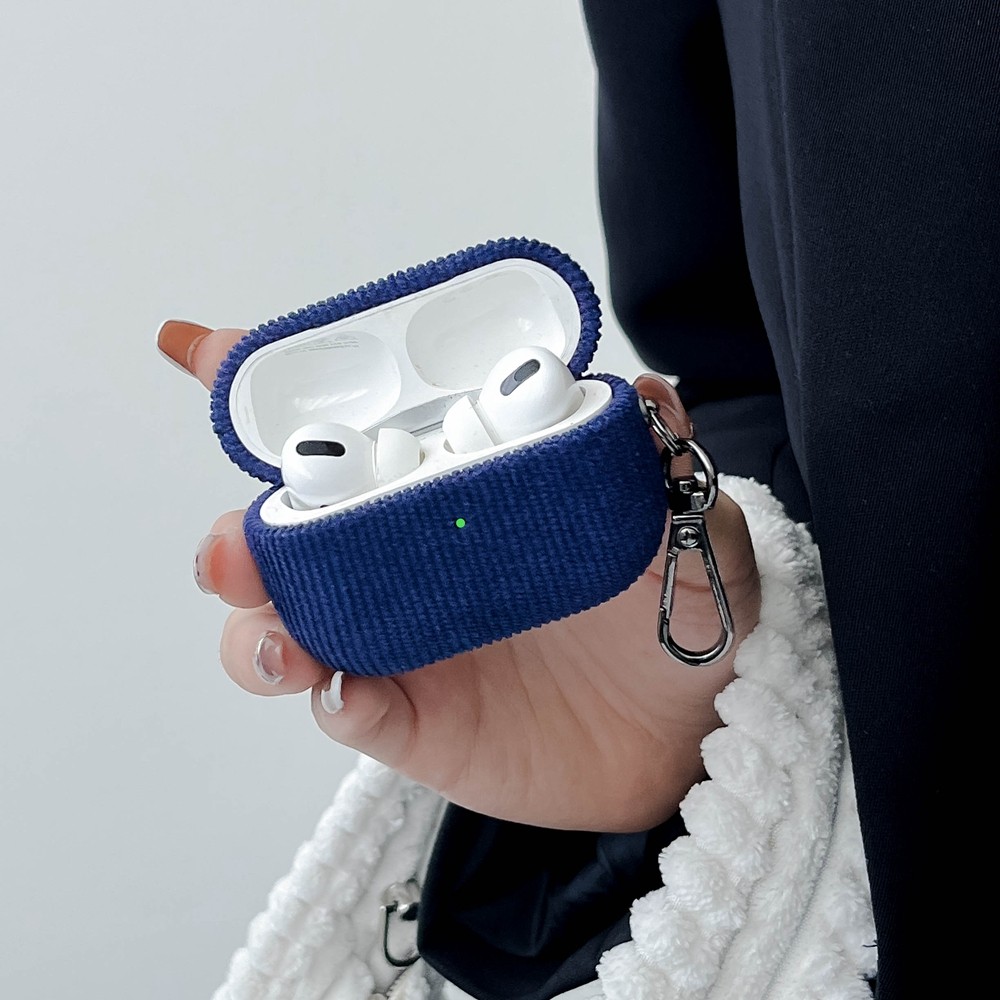 Hard Shockproof With Keychain Korea Minimalist Retro Case for AirPods 4 ANC PC Colorful Protective Earphone Casing AirPod Pro 3/Pro Pro2 Cover - Image 3