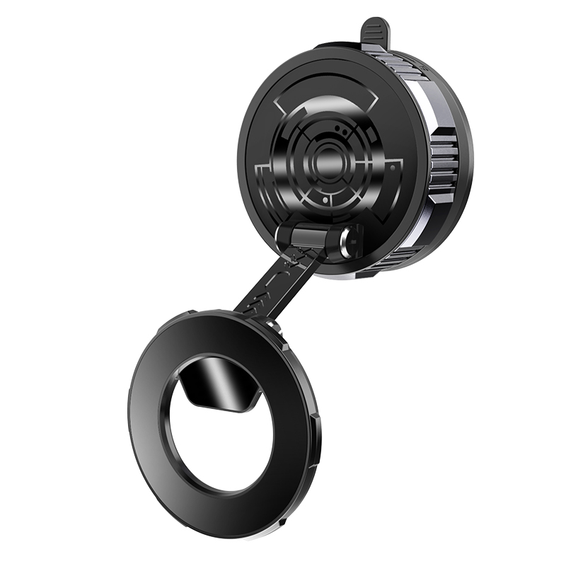 Magnetic Vacuum Suction Universal Folding Phone Holder for Home Office Car Dashboard - Image 3