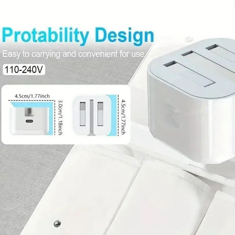 PD 20W Type-C Plug Quick Charger Fast Charging Phone Accessories Charger Head - Image 2